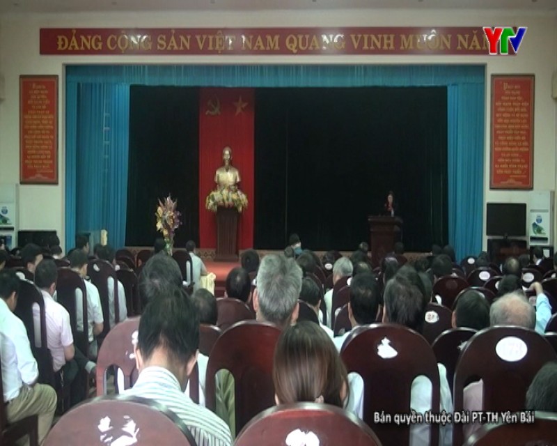 Huyện ủy Yên Bình tổ chức Hội nghị cán bộ chủ chốt