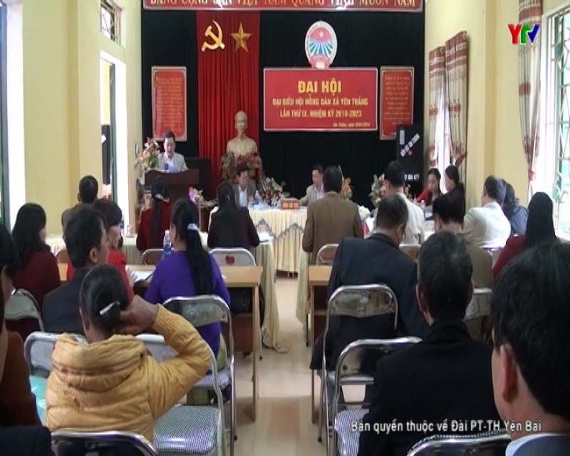 Lục Yên: 19 xã, thị trấn hoàn thành Đại hội Hội Nông dân cấp cơ sở