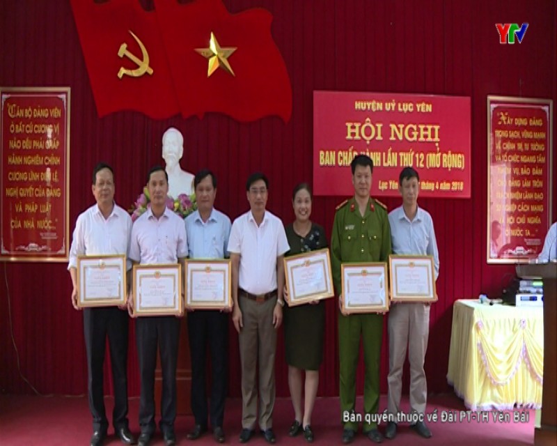 Đảng bộ huyện Lục Yên triển khai nhiệm vụ quý II/ 2018