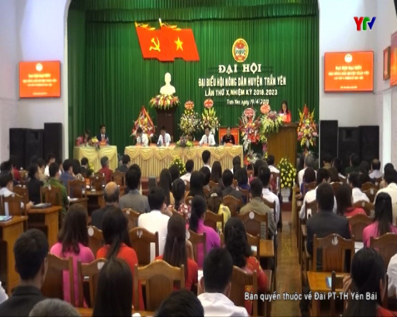 Đại hội đại biểu Hội Nông dân huyện Trấn Yên, nhiệm kỳ 2018 - 2023