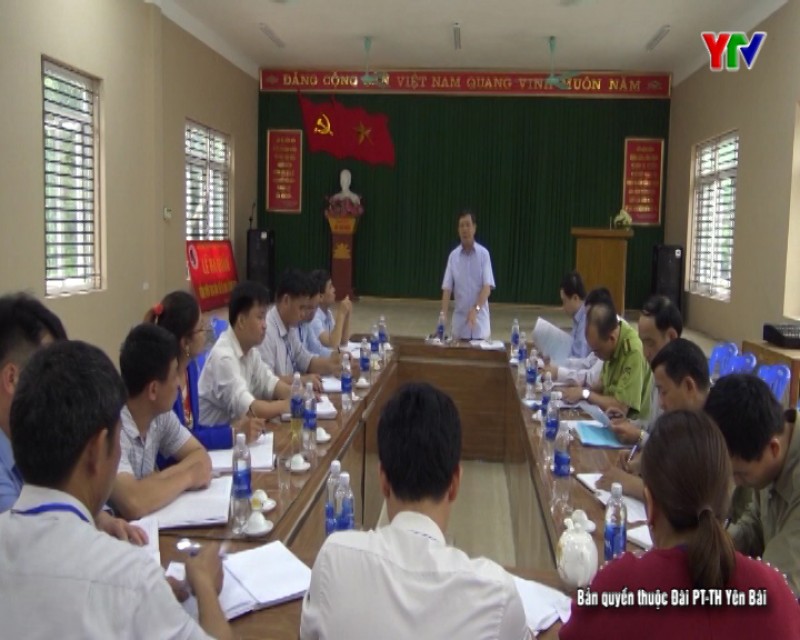 Kiểm tra việc triển khai Chương trình hành động số 144 của Tỉnh ủy tại xã An Lạc, huyện Lục Yên