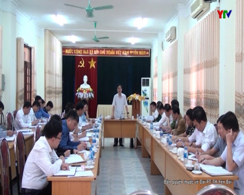 UBND huyện Văn Chấn triển khai nhiệm vụ quý II/2019