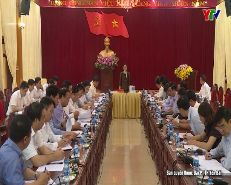 Đồng chí Bí thư Tỉnh ủy Phạm Thị Thanh Trà làm việc với các địa phương về Chương trình hành động 144 của Tỉnh ủy