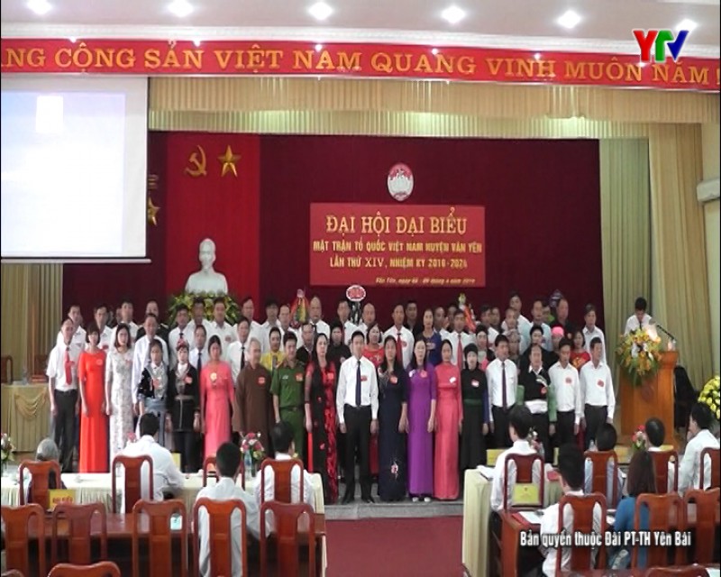Đại hội đại biểu MTTQ huyện Văn Yên khoá XIV