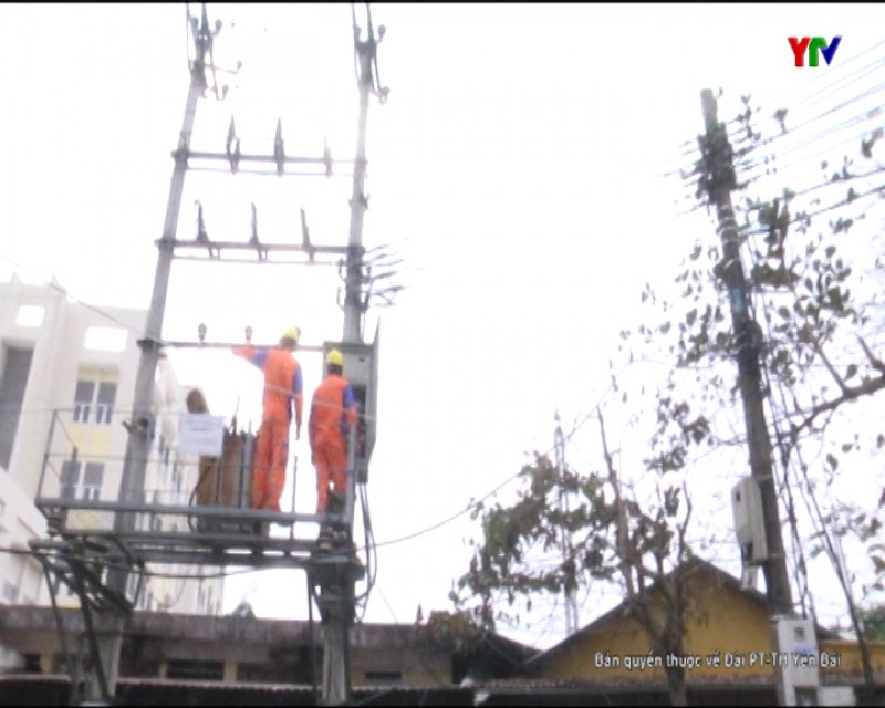Điện lực Nghĩa Lộ đảm bảo cung cấp nguồn điện ổn định trong mùa mưa bão