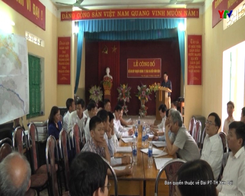 Huyện Yên Bình công bố Đồ án Quy hoạch chung thị trấn Thác Bà đến năm 2030
