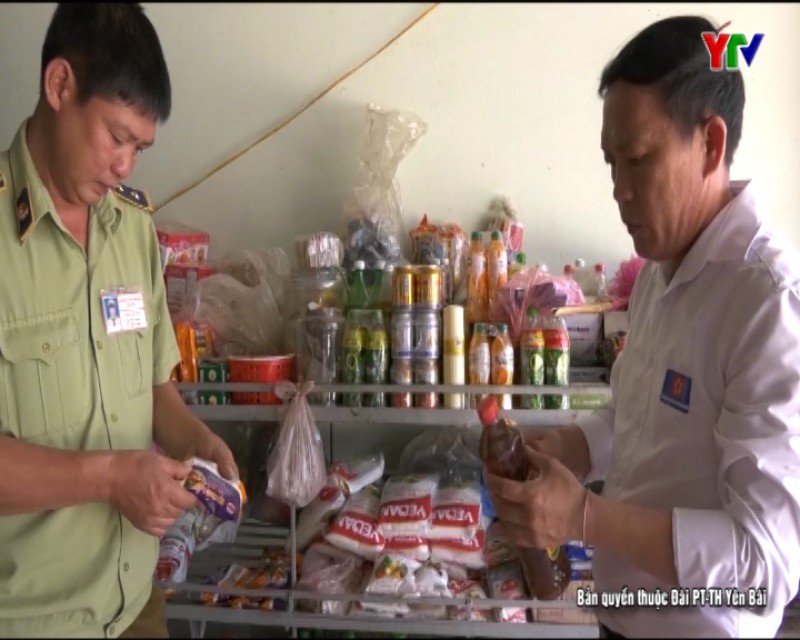 Huyện Mù Cang Chải kiểm tra một số cơ sở kinh doanh thực phẩm trên địa bàn