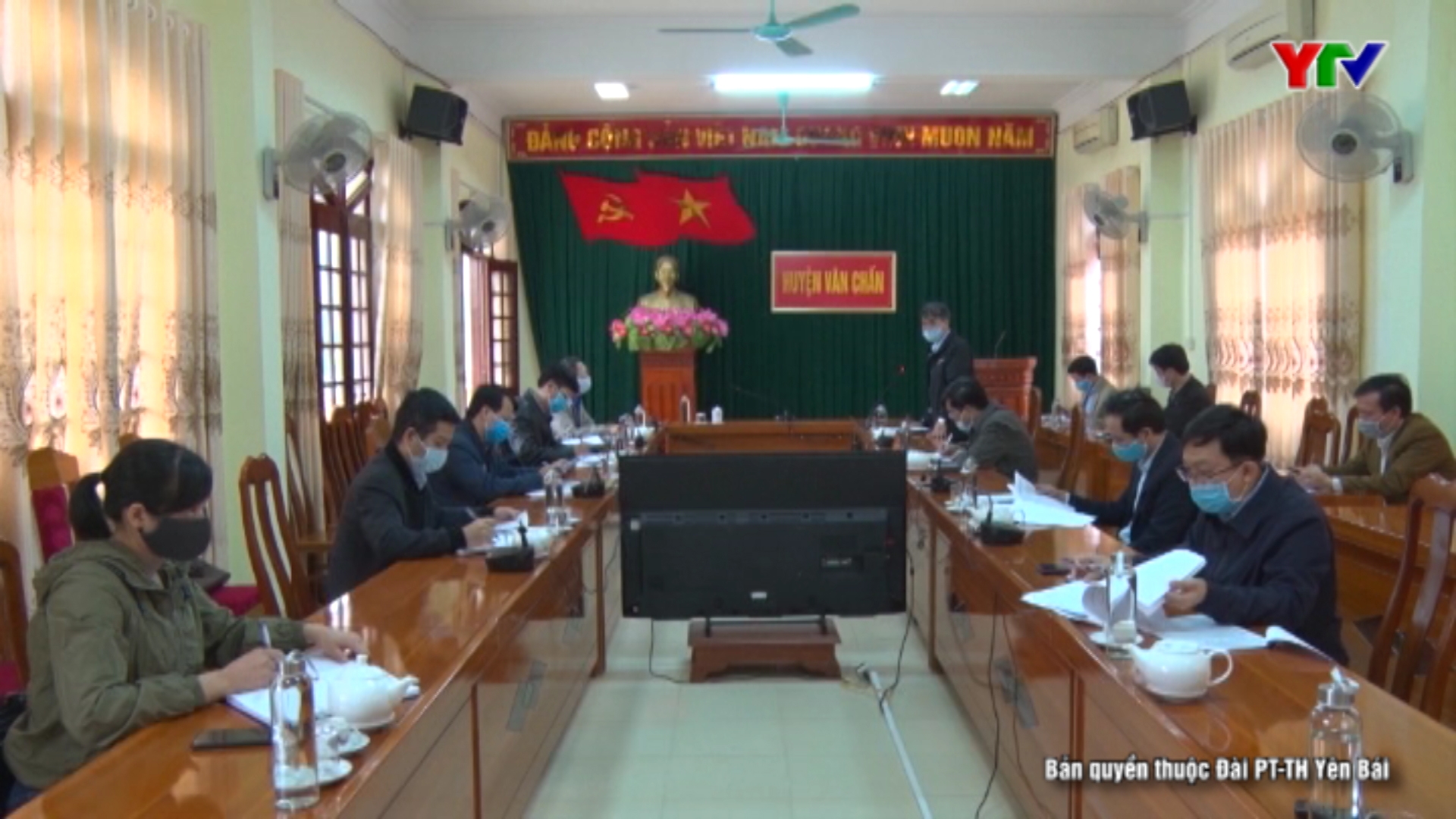 Đoàn công tác của tỉnh kiểm tra công tác phòng, chống dịch COVID – 19 tại huyện Văn Chấn