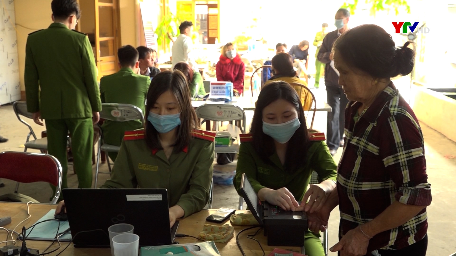 Thị xã Nghĩa Lộ đẩy nhanh tiến độ thu thập thông tin cấp thẻ căn cước công dân