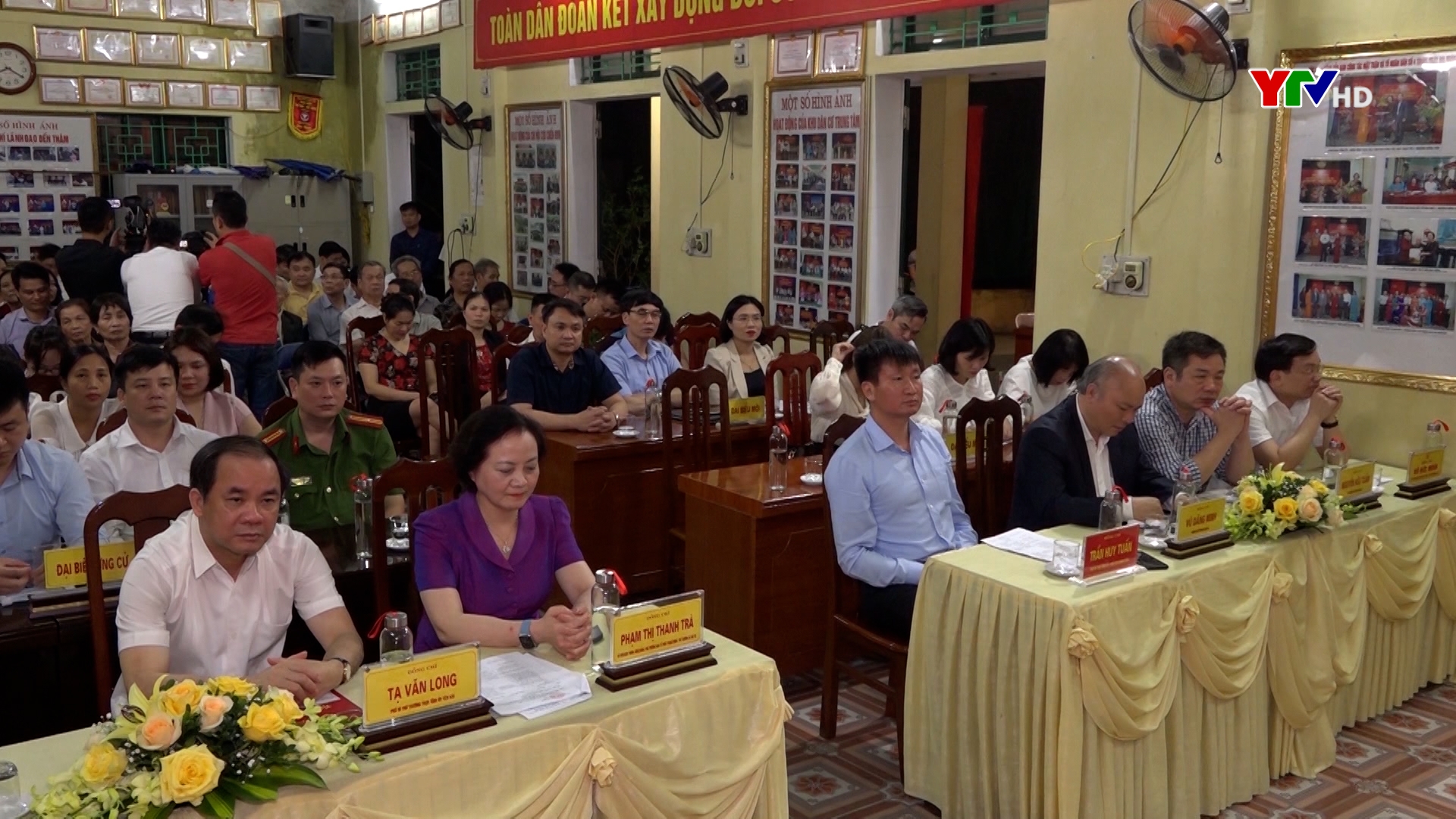 UB MTTQ phường Đồng Tâm tổ chức Hội nghị lấy ý kiến nhận xét và tín nhiệm của cử tri đối với người ứng cử ĐBQH khóa XV và ĐBHĐND các cấp