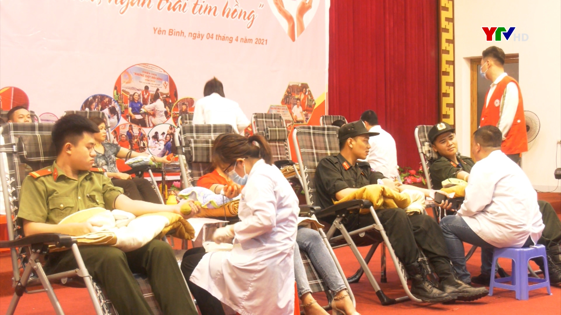 Huyện Yên Bình tổ chức Ngày hội hiến máu tình nguyện năm 2021