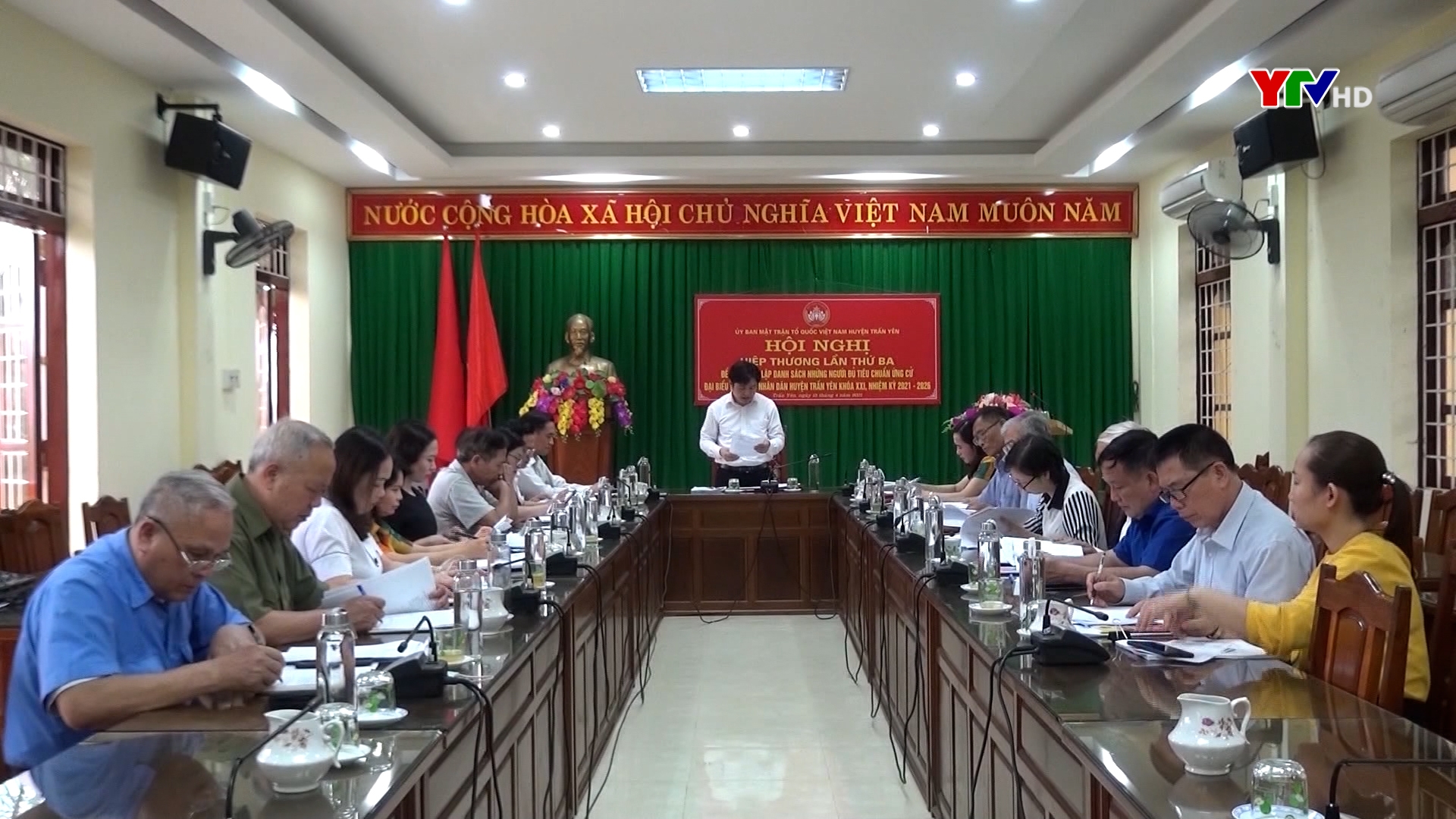 Ủy ban MTTQ huyện Trấn Yên và Trạm Tấu đã tổ chức Hội nghị hiệp thương lần thứ 3