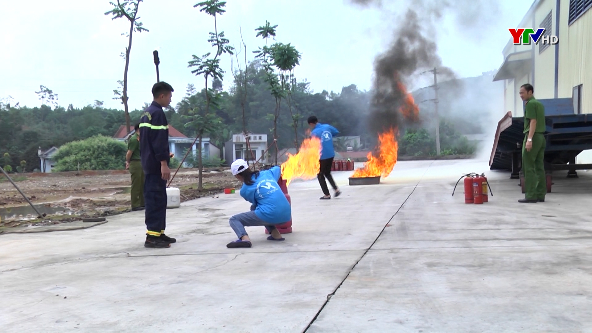 Tập huấn, huấn luyện nghiệp vụ và diễn tập phương án phòng cháy chữa cháy