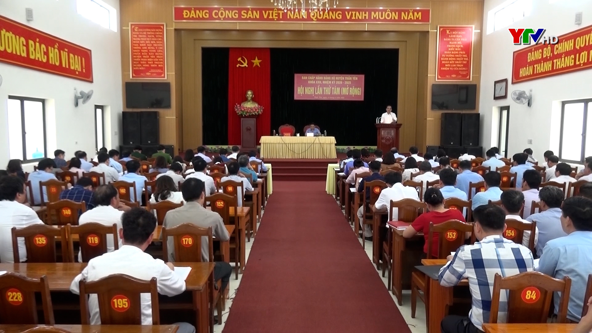BCH Đảng bộ huyện Trấn Yên triển khai nhiệm vụ quý 2 năm 2021.