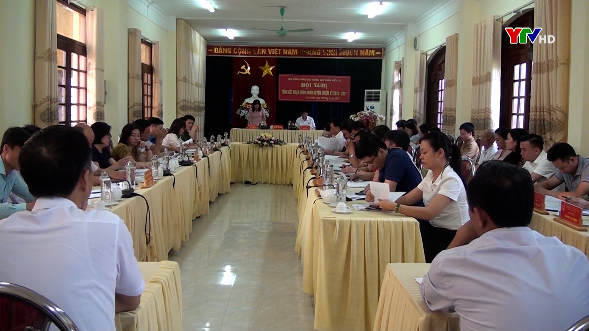 HĐND huyện Văn Chấn tổng kết hoạt động nhiệm kỳ 2016 - 2021