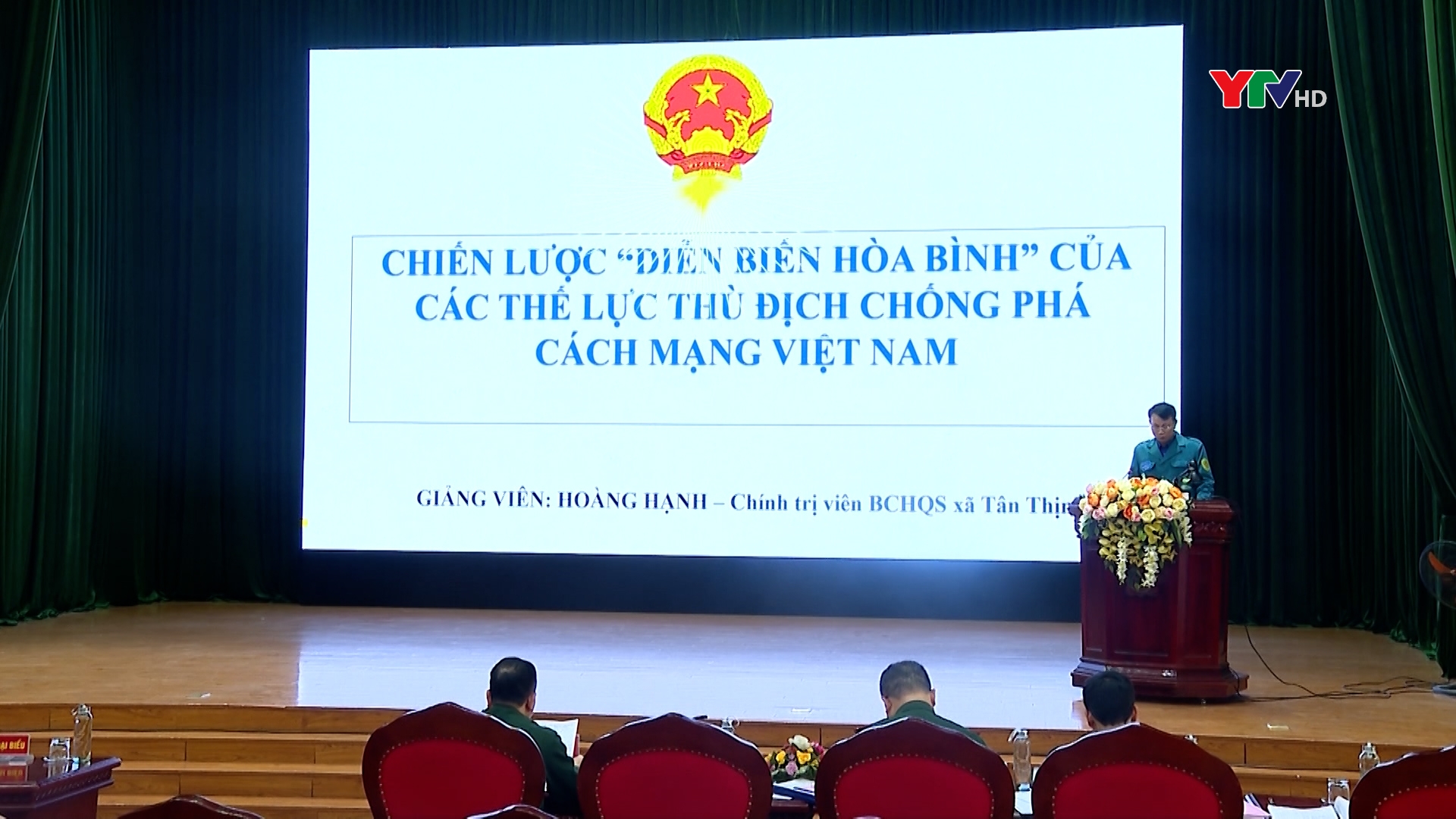 Bộ CHQS tỉnh tổ chức Hội thi Cán bộ giảng dạy chính trị năm 2023