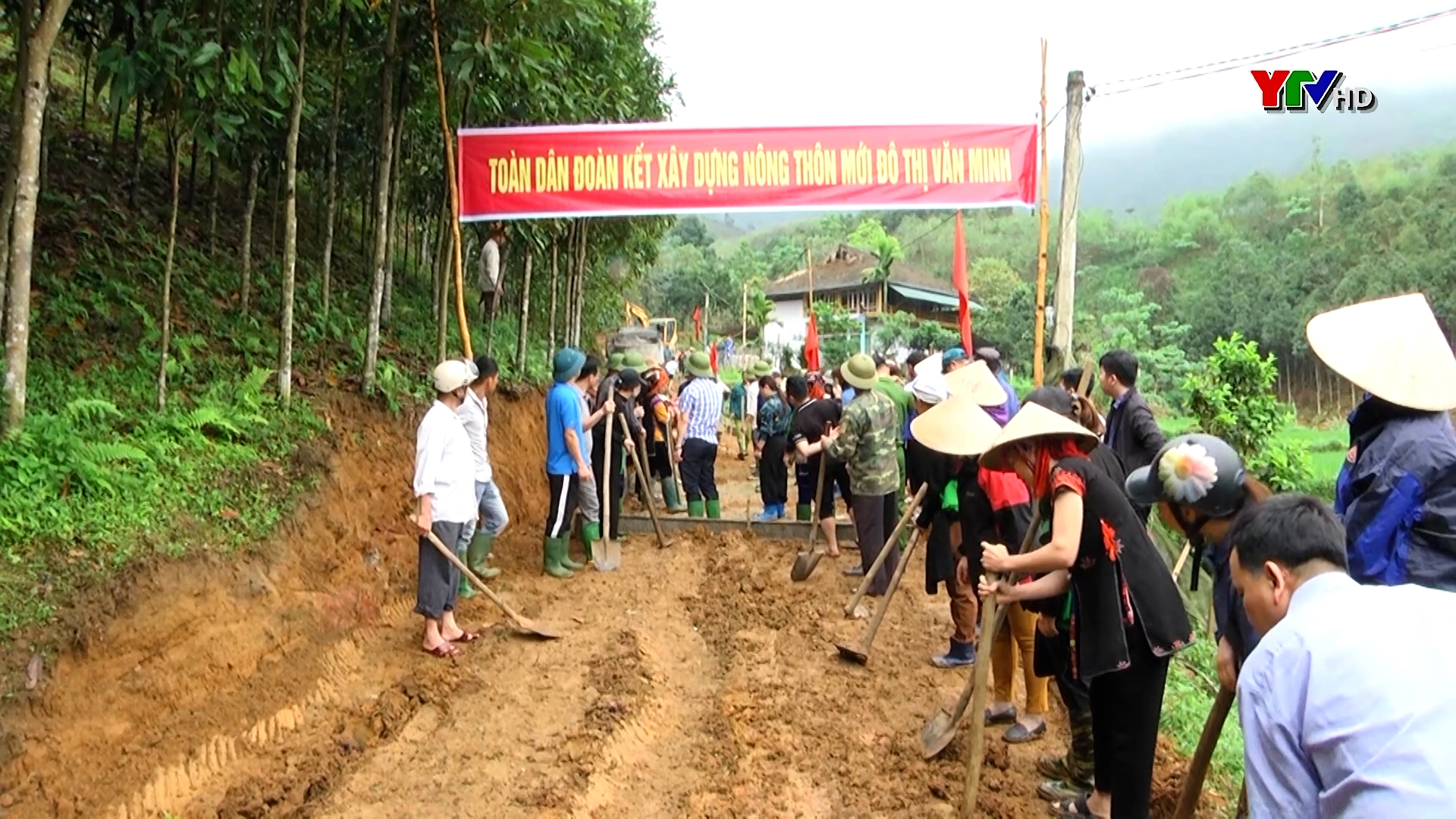 Yên Bình nỗ lực hoàn thành kế hoạch làm đường giao thông nông thôn