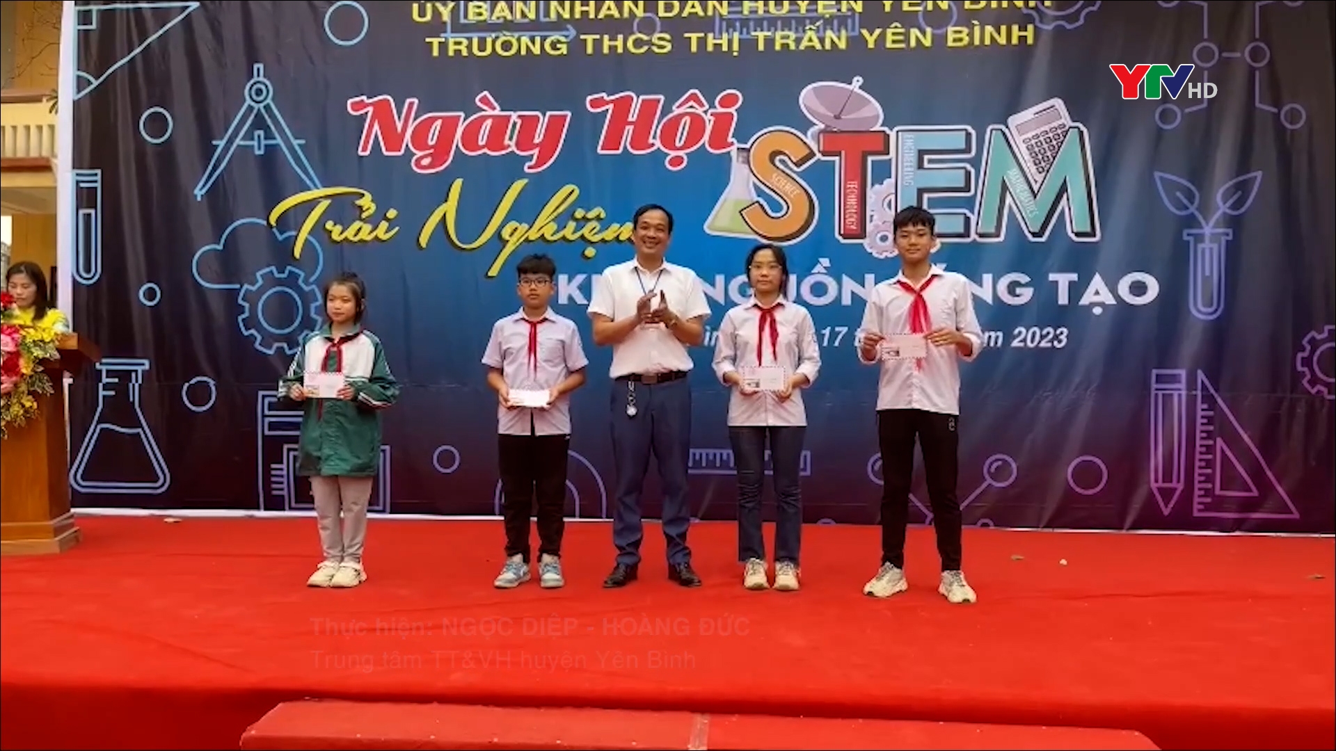 Ngày hội STEM - “Khơi nguồn sáng tạo” tại huyện Yên Bình