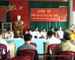 Xã Khai Trung huyện Lục Yên tổ chức luyện tập chiến đấu trị an