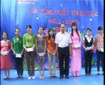 Trường mầm non Hồng Ngọc tổ chức tổng kết năm học 2011-2012