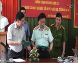 UBMTTQ huyện Lục Yên ký kết chương trình phối hợp với các đơn vị