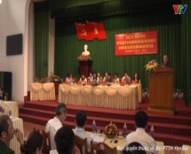 Các ứng cử viên ĐBQH khóa XIV và ứng cử viên Đại biểu HĐND tỉnh thực hiện chương trình vận động bầu cử tại huyện Trấn Yên