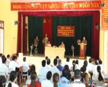 Đoàn ĐBQH khóa XIV tỉnh Yên Bái tiếp xúc cử tri huyện Yên Bình