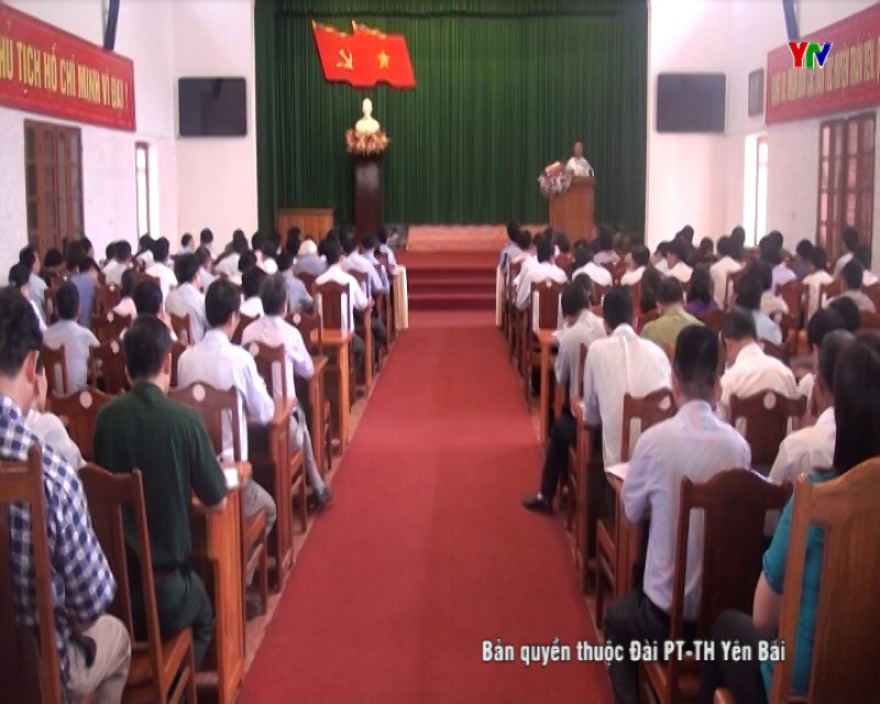 Huyện ủy Trấn Yên triển khai chuyên đề "Học tập và làm theo tư tưởng, đạo đức, phong cách Hồ Chí Minh" năm 2017