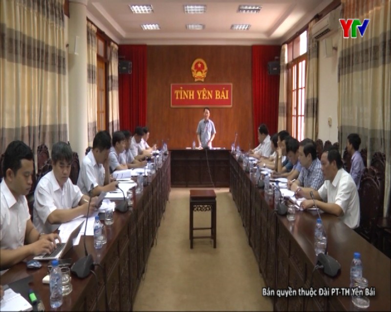 UBND tỉnh Yên Bái làm việc với Ban Quản lý các khu công nghiệp tỉnh