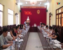 UBND TP Yên Bái đánh giá tình hình thực hiện nhiệm vụ tháng 4/2017