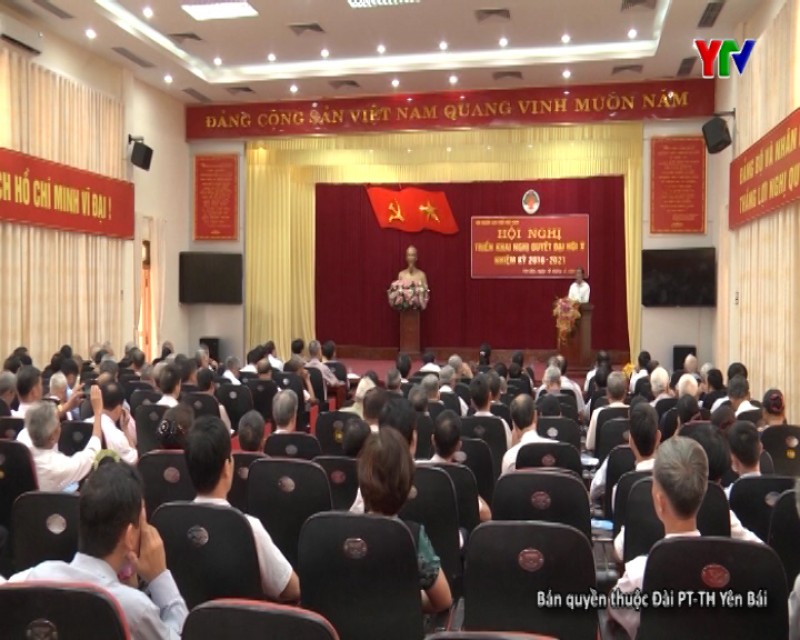 Hội Người cao tuổi tỉnh Yên Bái triển khai Nghị quyết Đại hội V - Hội Người cao tuổi Việt Nam