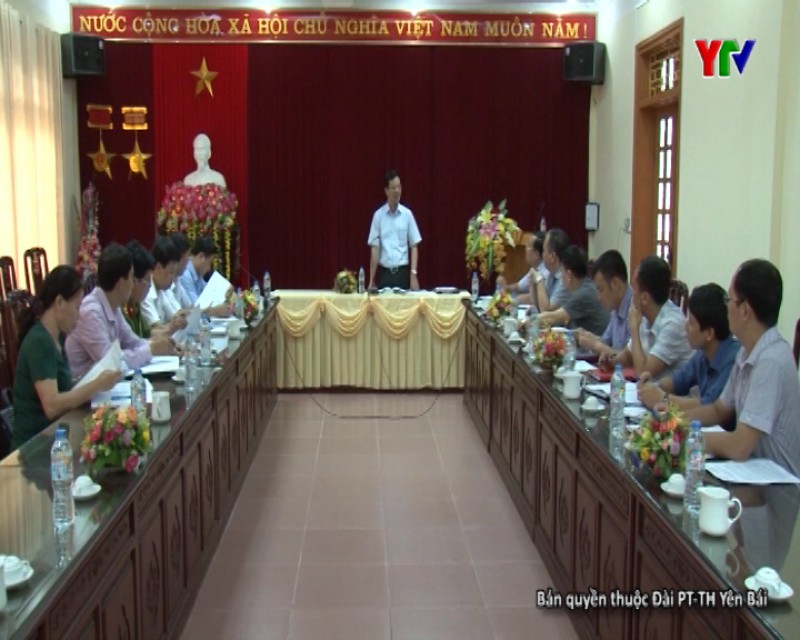 Đ/c Dương Văn Tiến -  PCT UBND tỉnh kiểm tra công tác chuẩn bị tổ chức Festival thực hành tín ngưỡng thờ Mẫu Thượng Ngàn