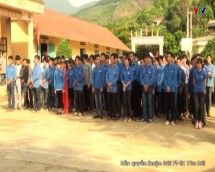 Huyện đoàn Văn Chấn khởi động chiến dịch thanh niên tình nguyện hè năm 2017
