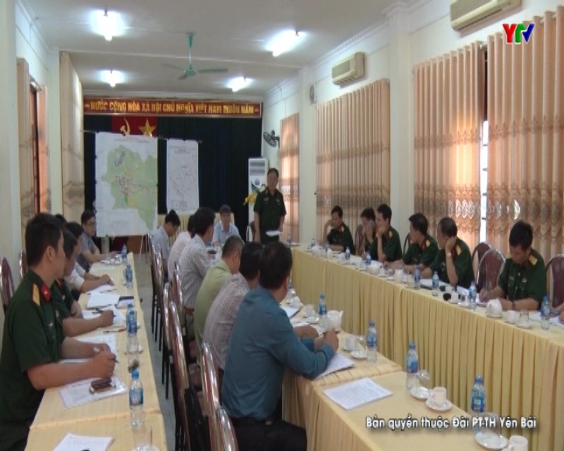Đoàn công tác của Bộ Tư lệnh Quân khu 2 kiểm tra tại huyện Văn Chấn