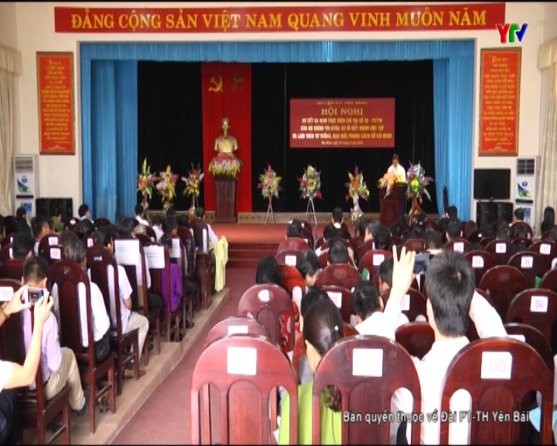 Đảng bộ huyện Yên Bình sơ kết 2 năm thực hiện Chỉ thị 05 của Bộ Chính trị