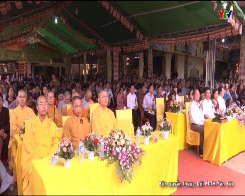 Chùa Linh Long, TP Yên Bái tổ chức Đại lễ Phật đản