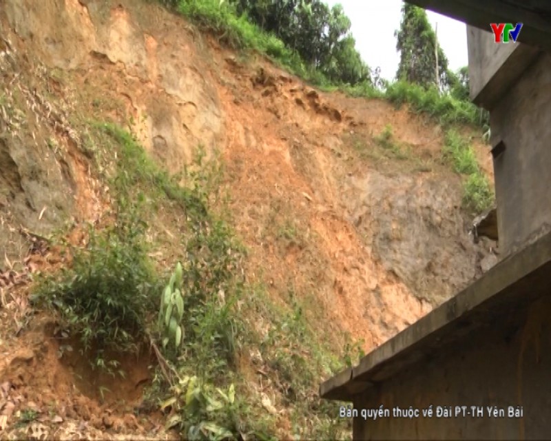 Huyện Văn Yên di rời các hộ dân sống ở khu vực có nguy cơ sạt lở đất