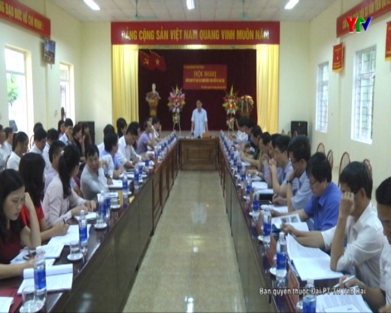 Hội nghị thẩm định kết quả xây dựng nông thôn mới tại xã Văn Tiến, thành phố Yên Bái