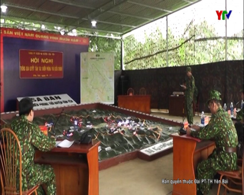Luyện tập lần 2 chuẩn bị cho diễn tập KVPT huyện Văn Yên