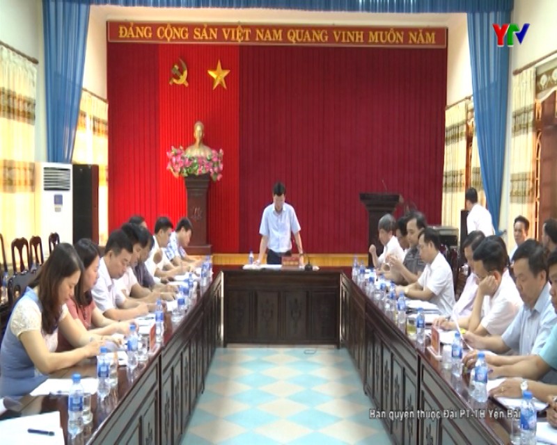 Ban Tuyên giáo Tỉnh ủy triển khai công tác phụ trách, theo dõi, giúp đỡ các xã ĐBKK thuộc huyện Văn Yên năm 2019