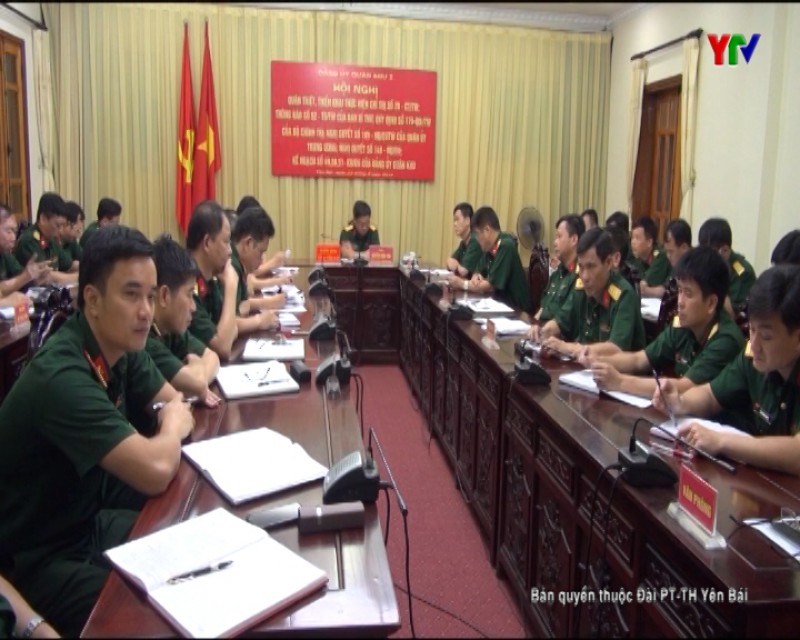 Đảng ủy Quân khu 2 quán triệt các nghị quyết, chỉ thị, kết luận của Trung ương