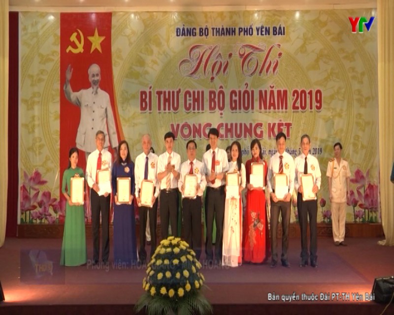 Đảng bộ thành phố Yên Bái tổ chức thành công Hội thi Bí thư chi bộ giỏi năm 2019