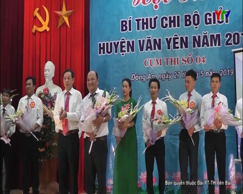 Hội thi Bí thư chi bộ giỏi năm 2019, cụm thi số 4 - Đảng bộ huyện Văn Yên