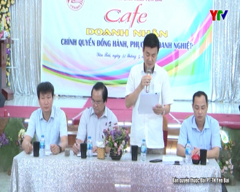 Chương trình "Cà phê doanh nhân" tại huyện Văn Yên