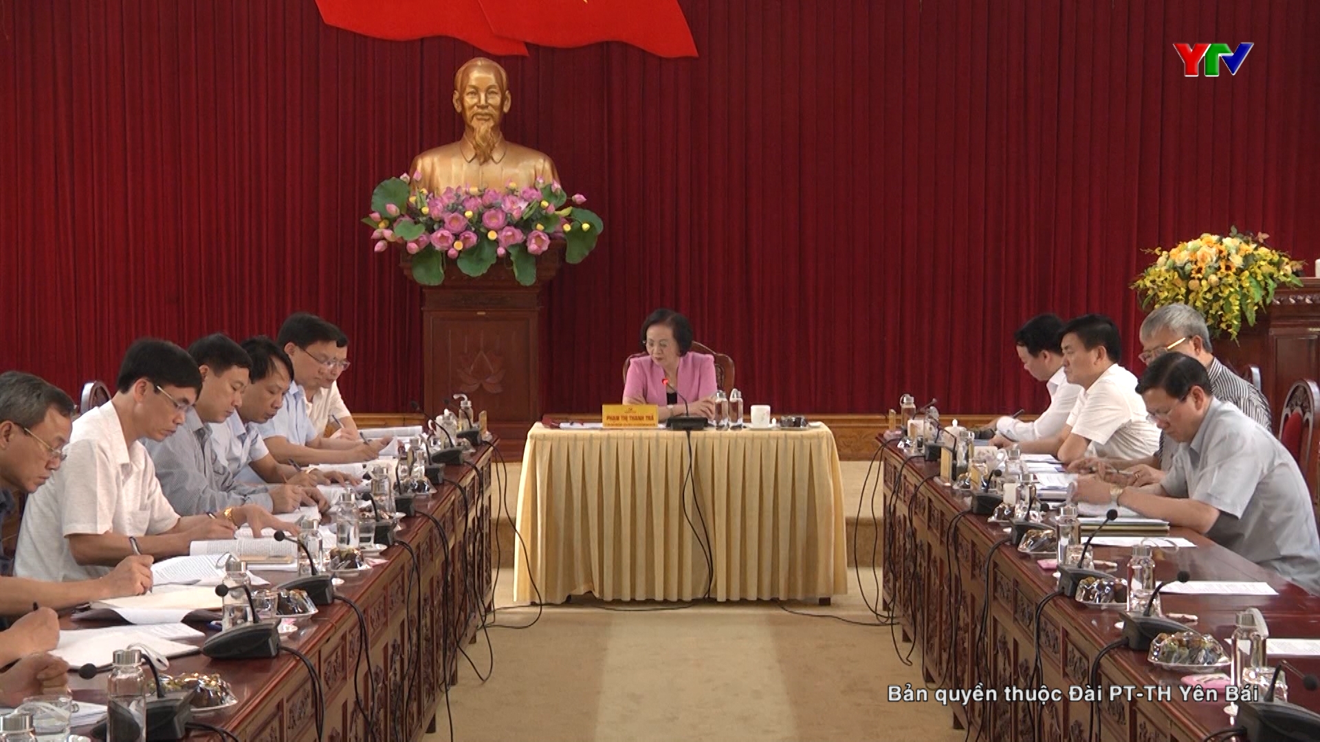 Ban Thường vụ Tỉnh ủy đóng góp ý kiến vào dự thảo văn kiện Đại hội Đảng bộ thành phố Yên Bái, nhiệm kỳ 2020 - 2025