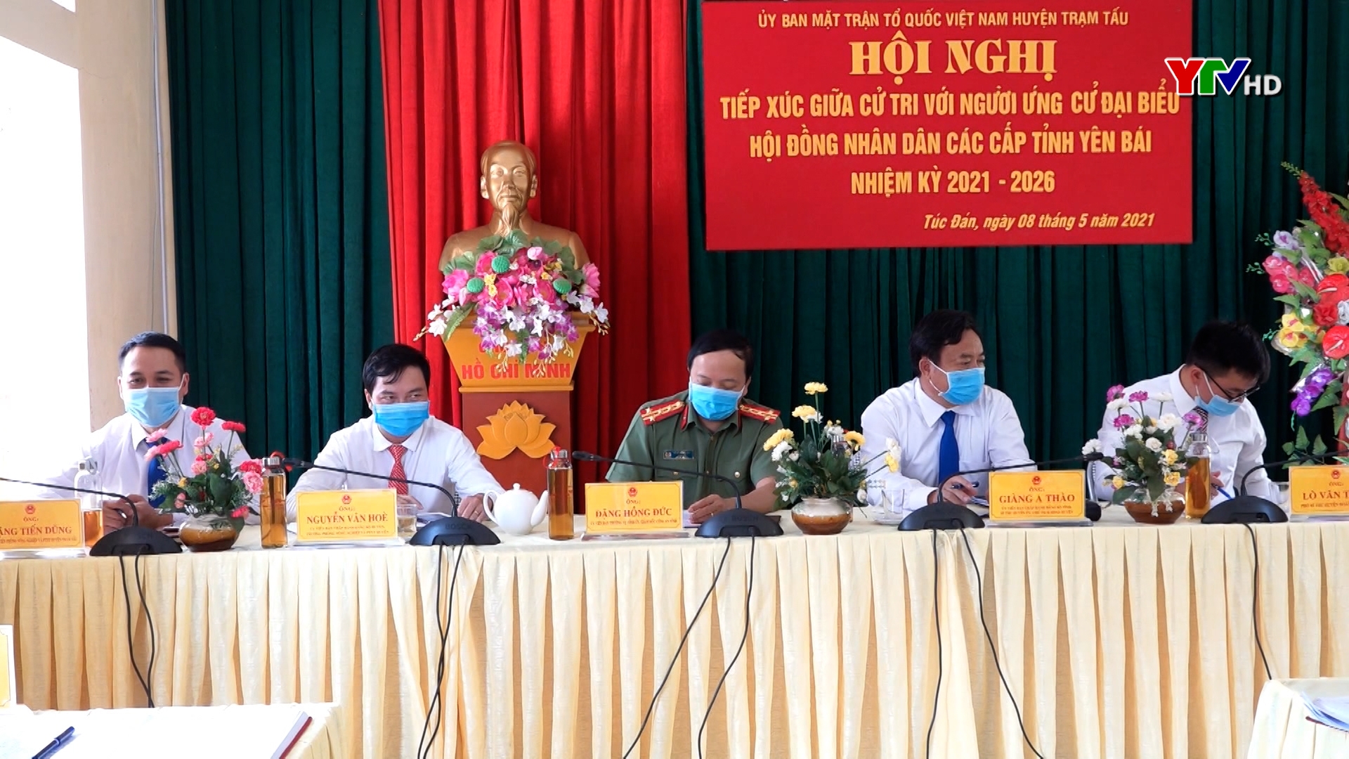 Hội nghị tiếp xúc cử tri 2 xã Túc Đán, Pá Lau huyện Trạm Tấu