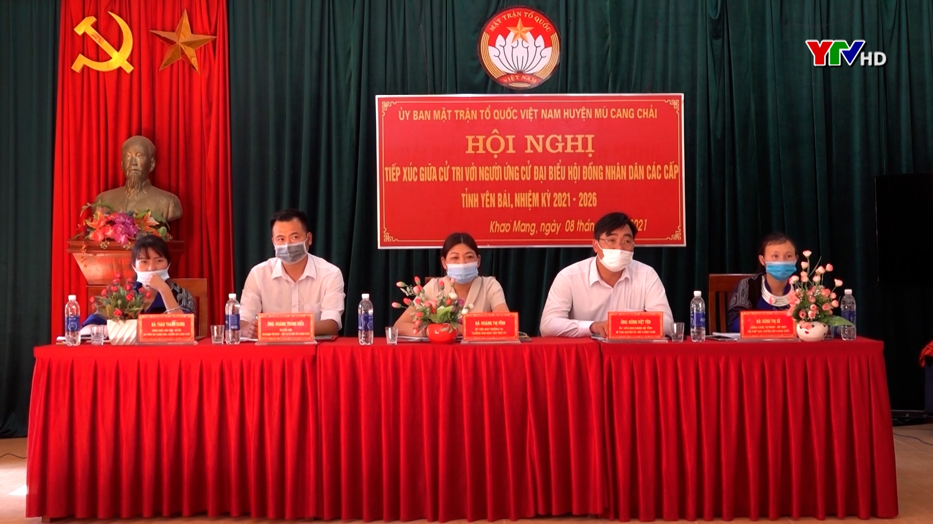 Hội nghị tiếp xúc cử tri 2 xã Khao Mang và Lao Chải huyện Mù Cang Chải