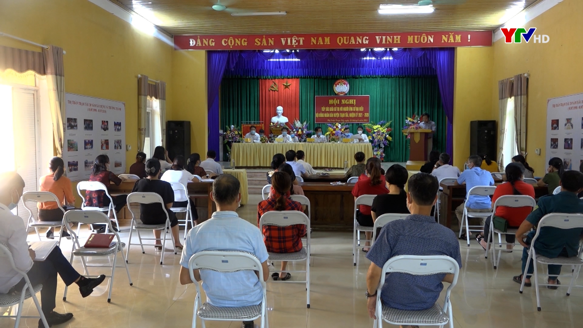 Ủy ban MTTQ huyện Trạm Tấu tổ chức 6 Hội nghị tiếp xúc giữa cử tri với người ứng cử đại biểu HĐND các cấp