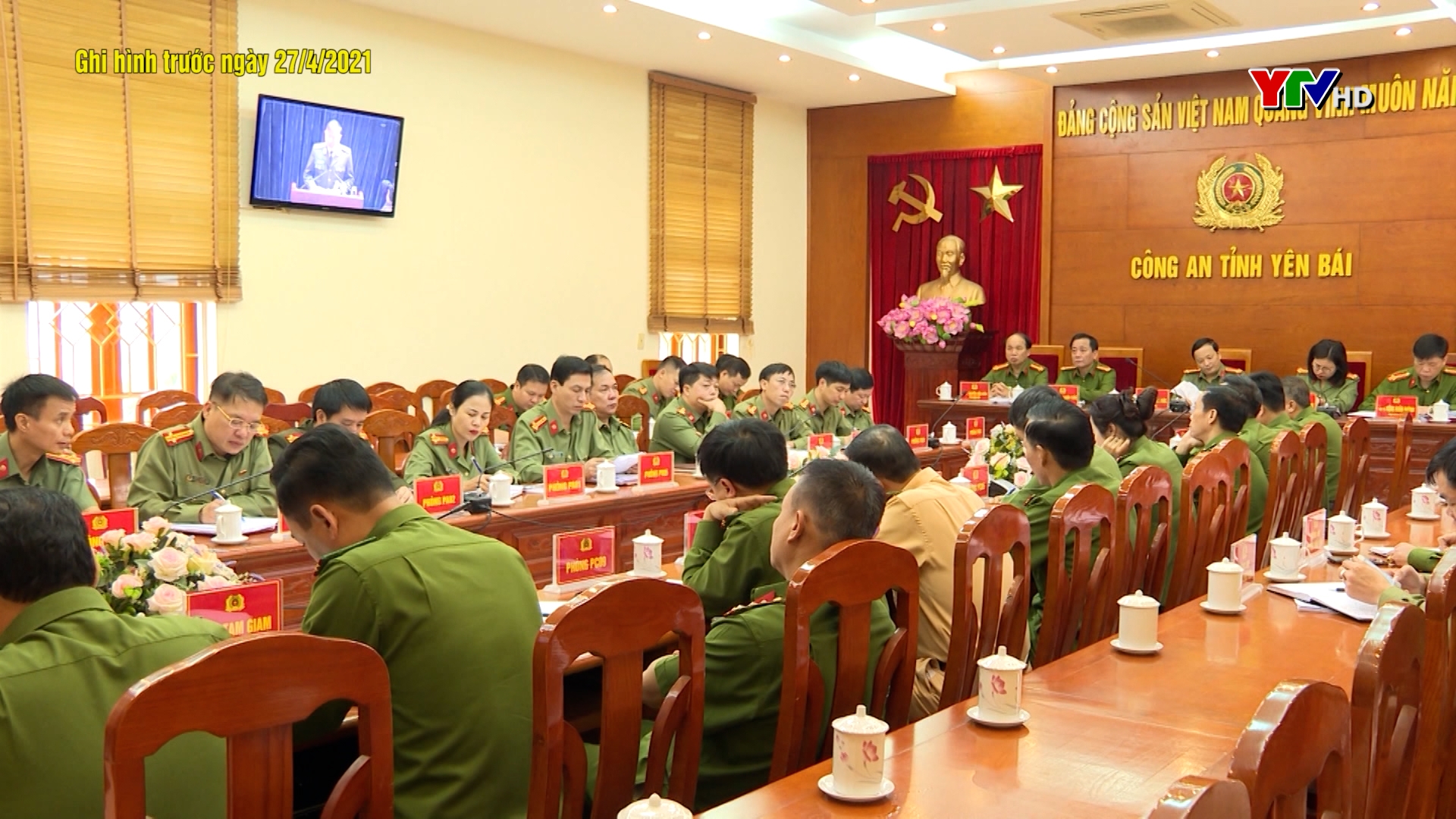 Công an tỉnh Yên Bái đảm bảo an ninh trật tự phục vụ bầu cử