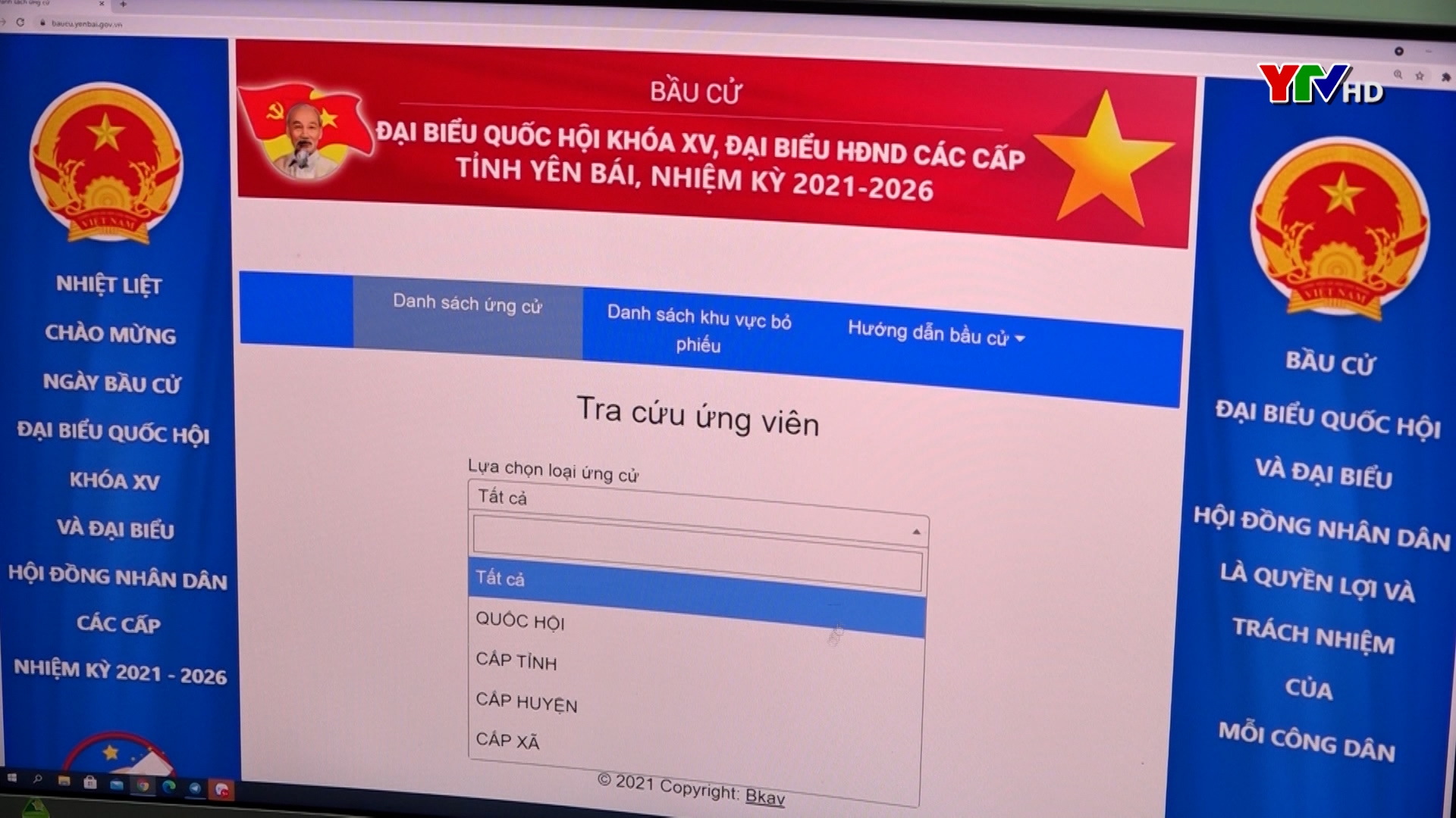 Khai trương Trang thông tin phục vụ bầu cử ĐBQH khóa XV và HĐND các cấp